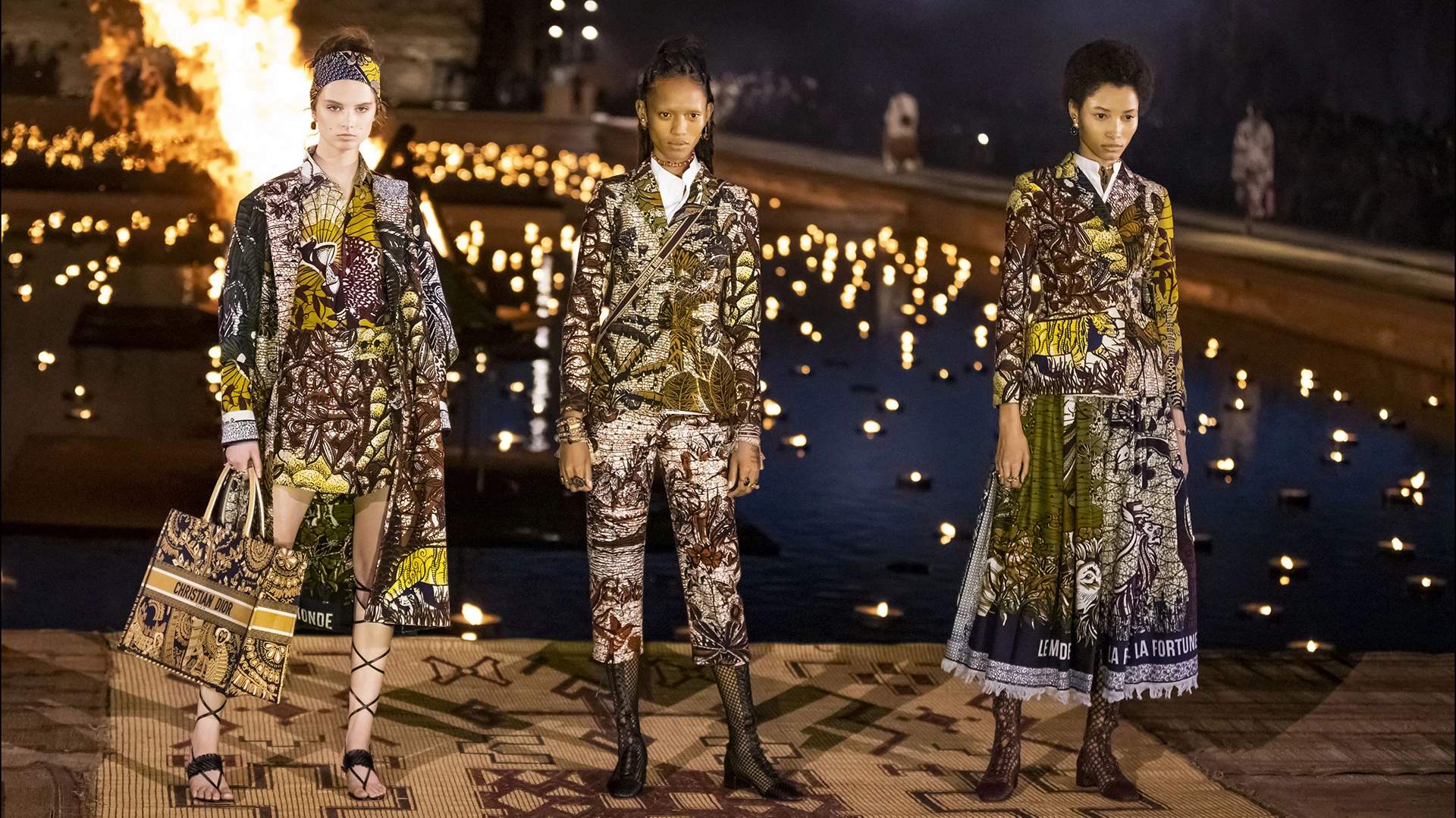 - DÈfilÈ CroisiËre Dior au Palais El Badi ‡ Marrakech, le 29 avril 2019. ---- Catwalk - The Christian Dior Couture Cruise Collection in Marrakech, Morocco, on April 29th, 2019.