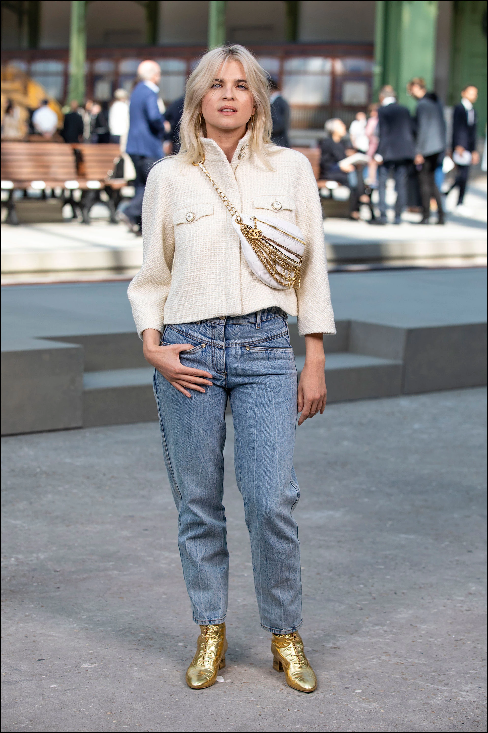 #PARA TI - DESFILE CRUCERO CHANEL FRONTROW- Moda - 10