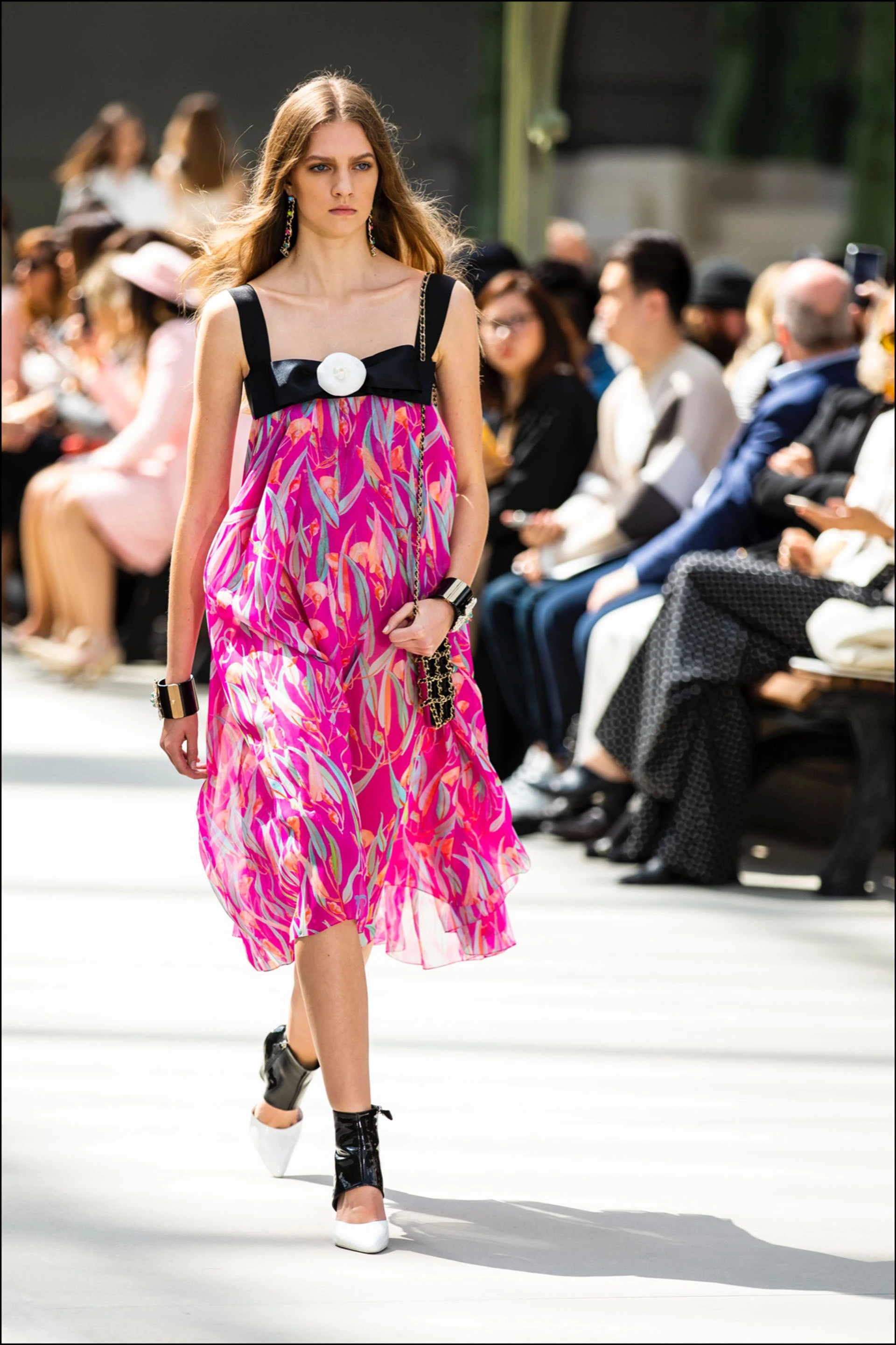 El fucsia fue uno de los más destacados.