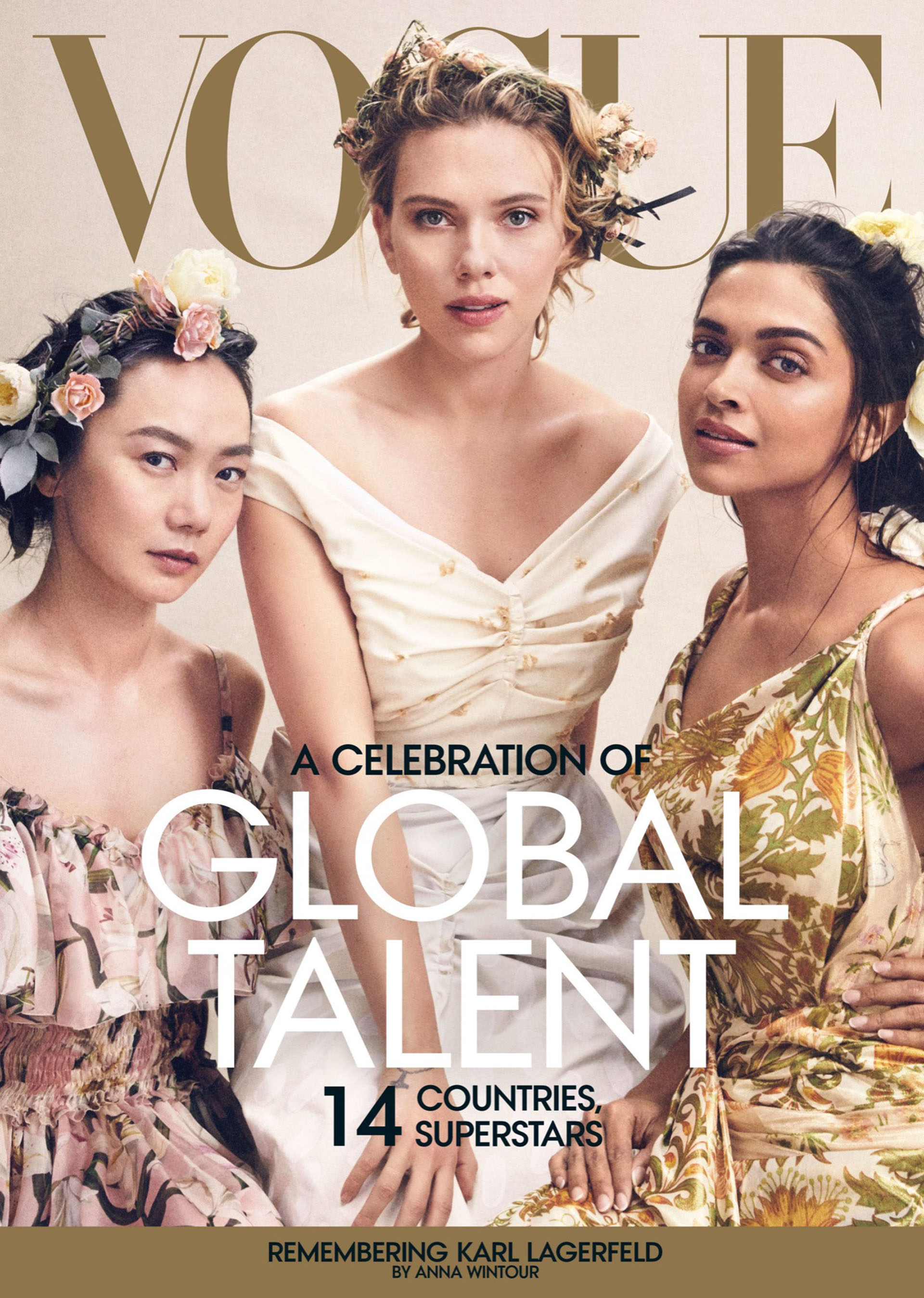 Diversidad en la tapa de abril de Vogue.