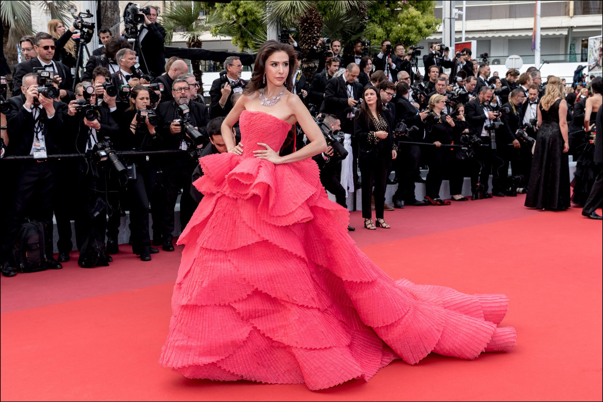 Sririta Jensen - MontÈe des marches du film "Les MisÈrables" lors du 72Ëme Festival International du Film de Cannes. Le 15 mai 2019 --- Red carpet for the movie "Les Miserables" during the 72th Cannes International Film festival. On may 15th 2019