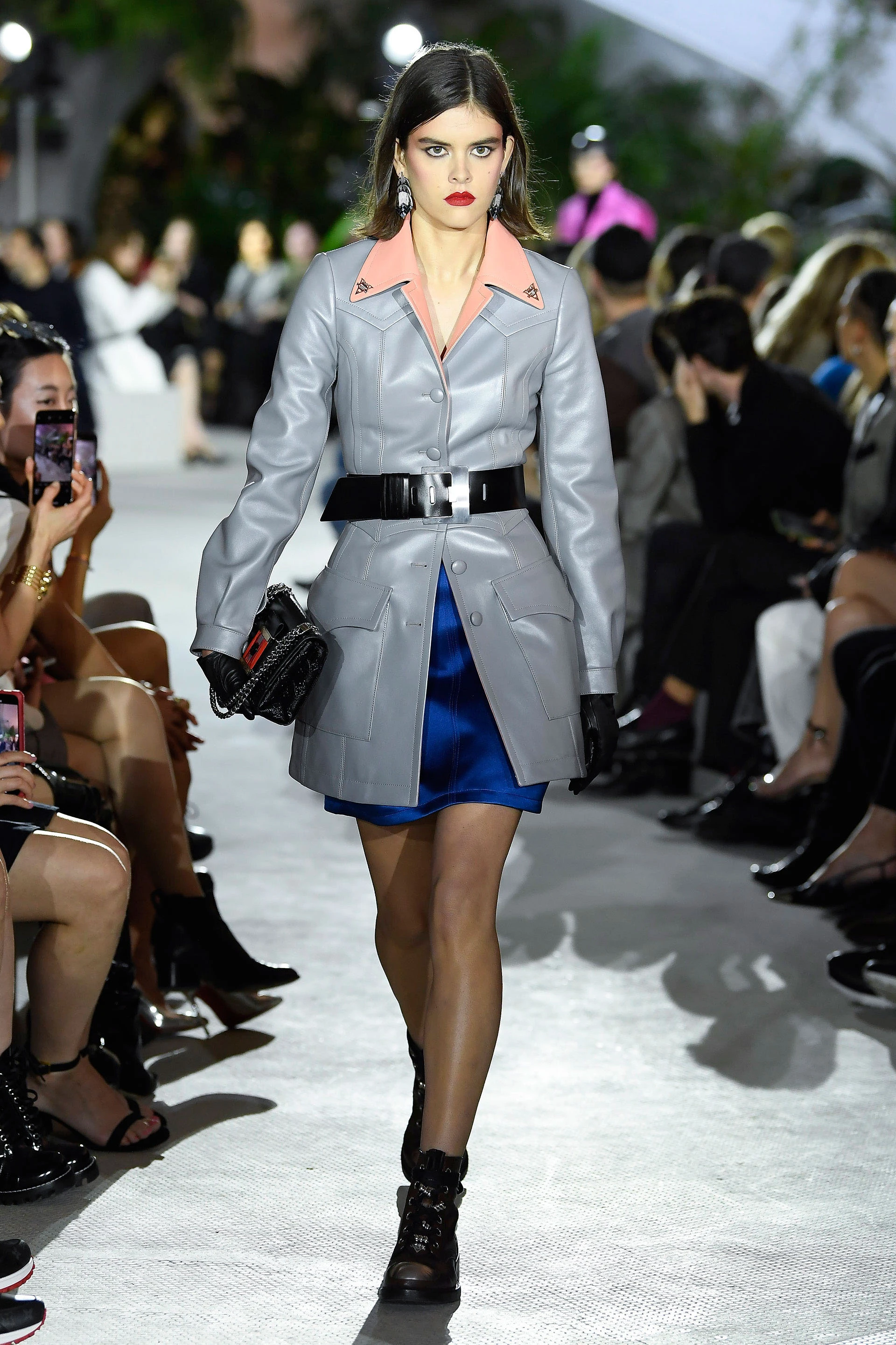 El metalizado fue uno de los must de la marca.