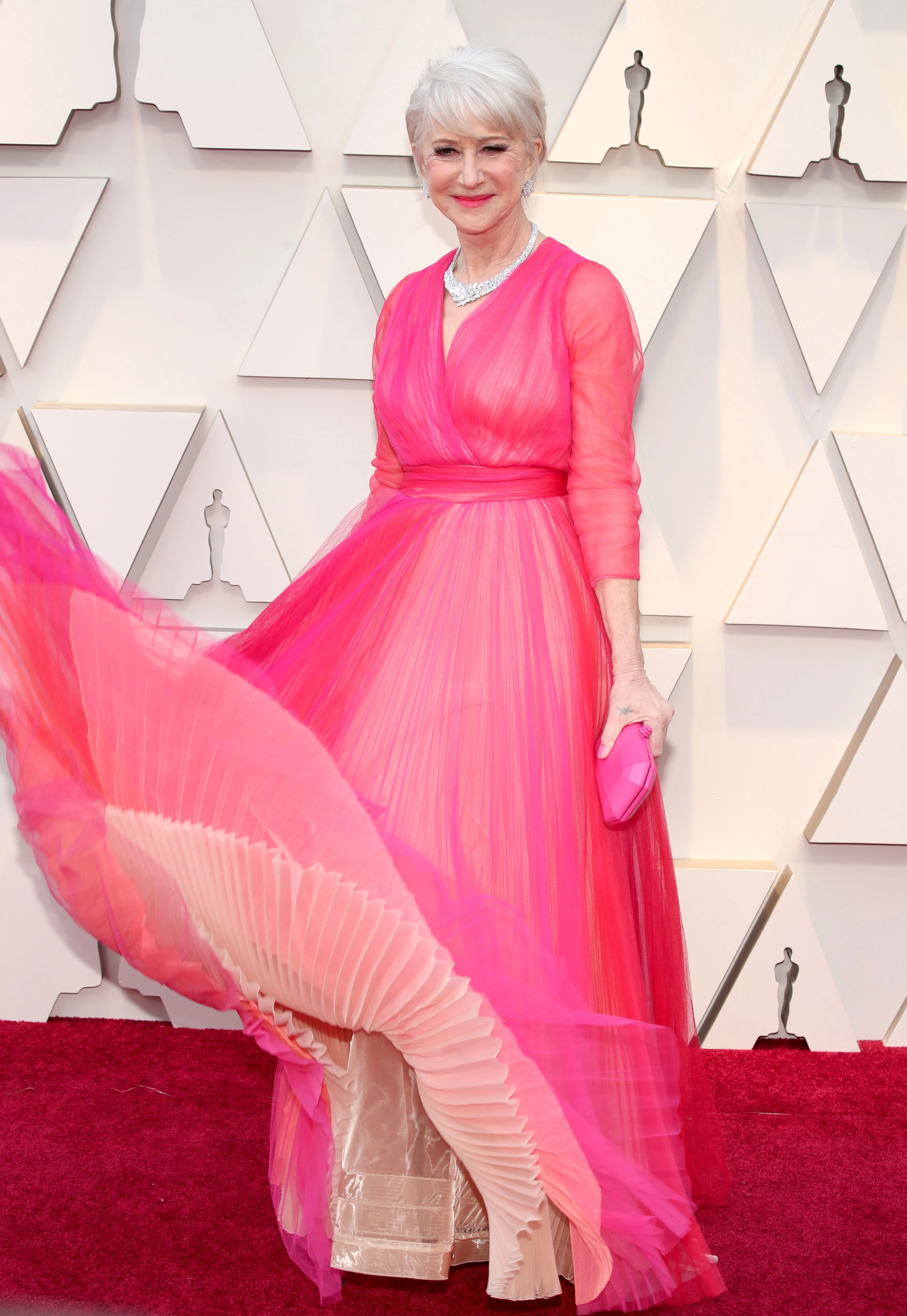 Mandatory Credit: Photo by Christopher Polk/REX/Shutterstock (10113255gv) Helen Mirren 91st Annual Academy Awards, Arrivals, Los Angeles, USA - 24 Feb 2019