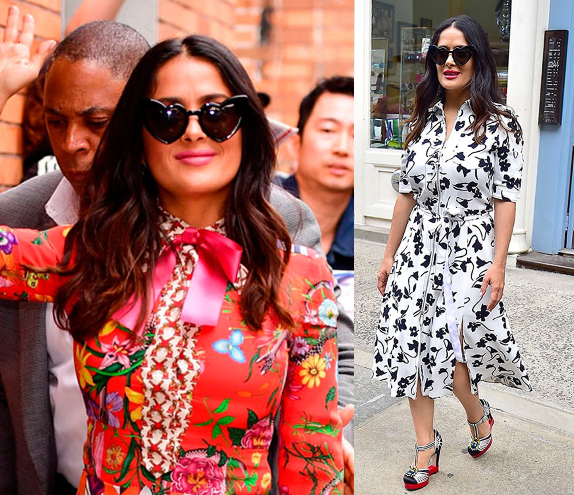 Salma Hayek las llevó el verano pasado.