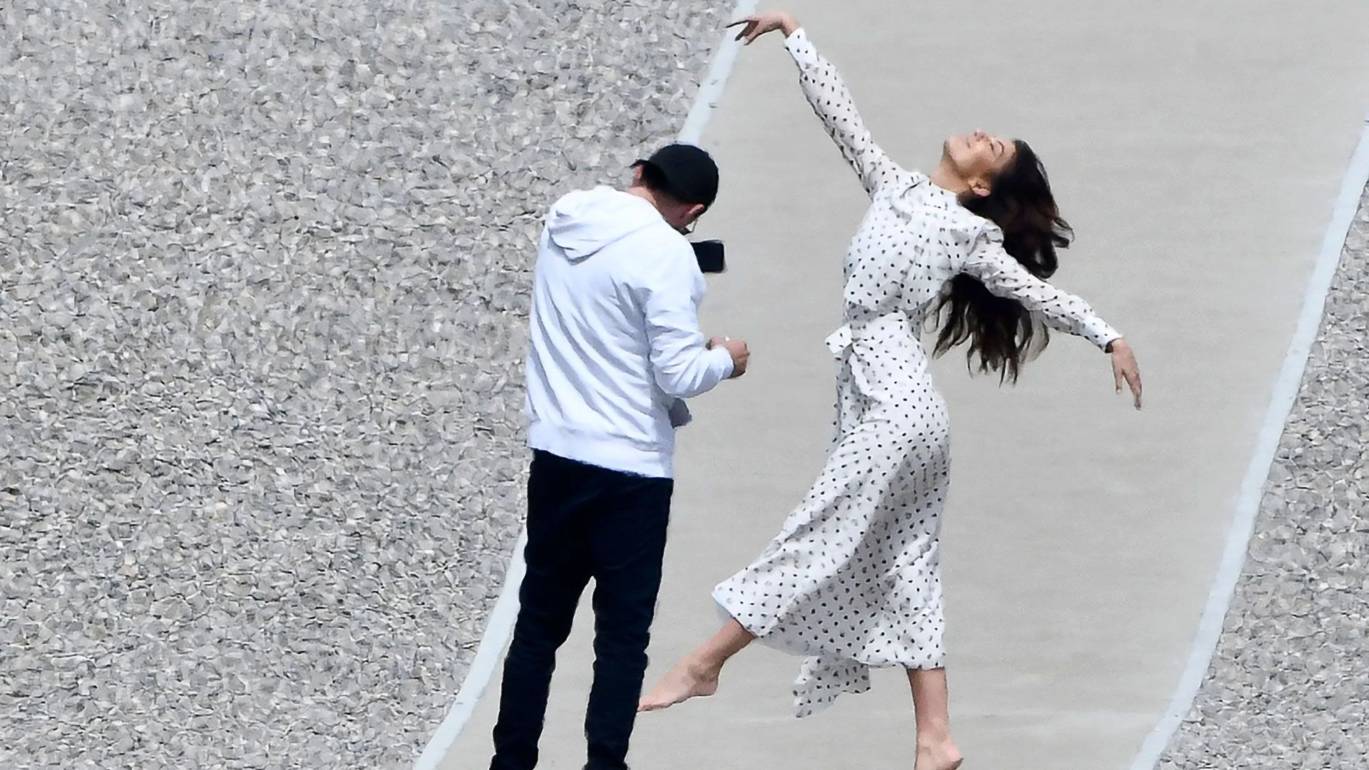 Leo Di Caprio fotografió a Camila en el marco del festival de Cannes (Grosby Group)