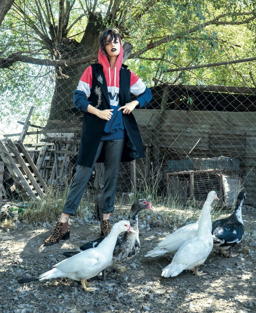 #PARA TI - ANTICIPO COLECCIONES EXTERIORES - moda - chaleco de paño Carmela Achaval - JJ - 20180316