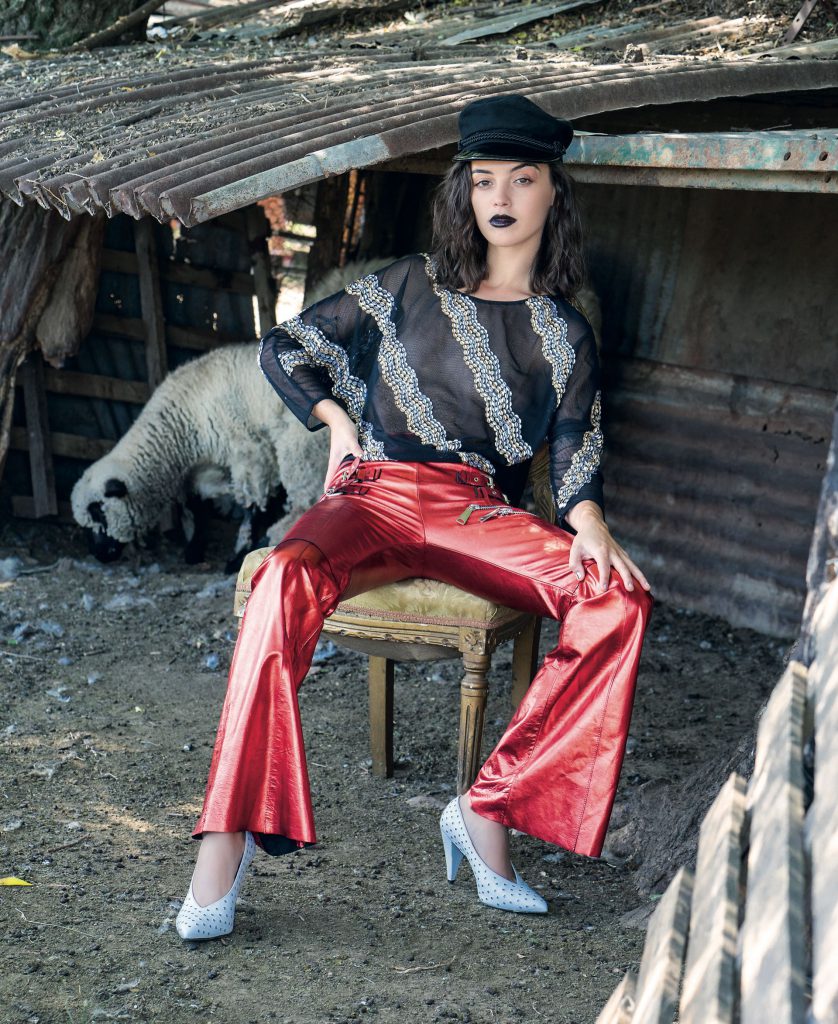 #PARA TI - ANTICIPO COLECCIONES EXTERIORES - moda - remera de tul con lentejuelas Cher- JJ - 20180316