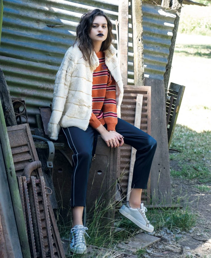 #PARA TI - ANTICIPO COLECCIONES EXTERIORES - moda - saco simil piel Union - JJ - 20180316