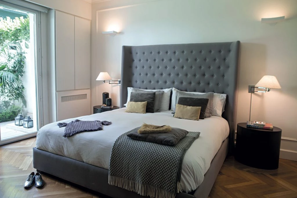 dormitorio principal departamento estilo frances