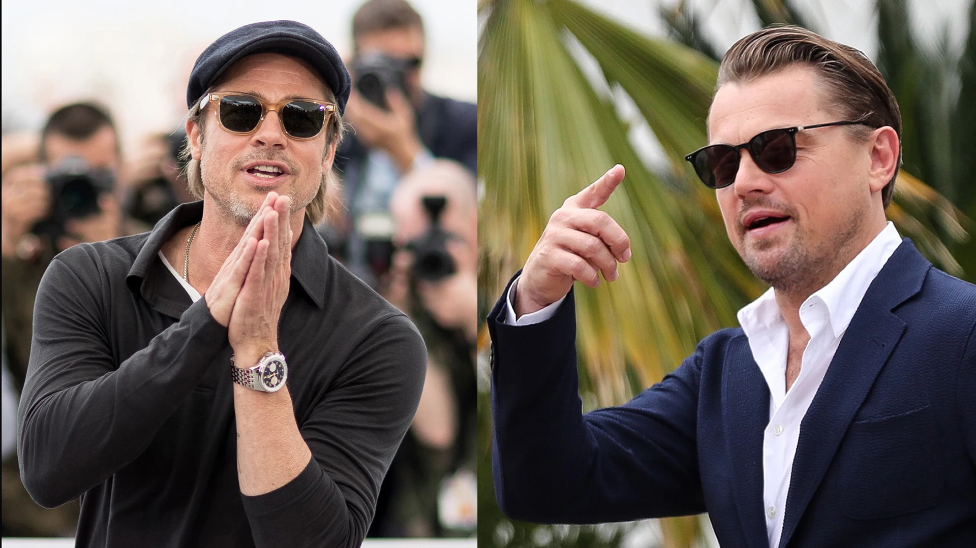 Simpáticos, hicieron gestos cómplices frente a las cámaras.