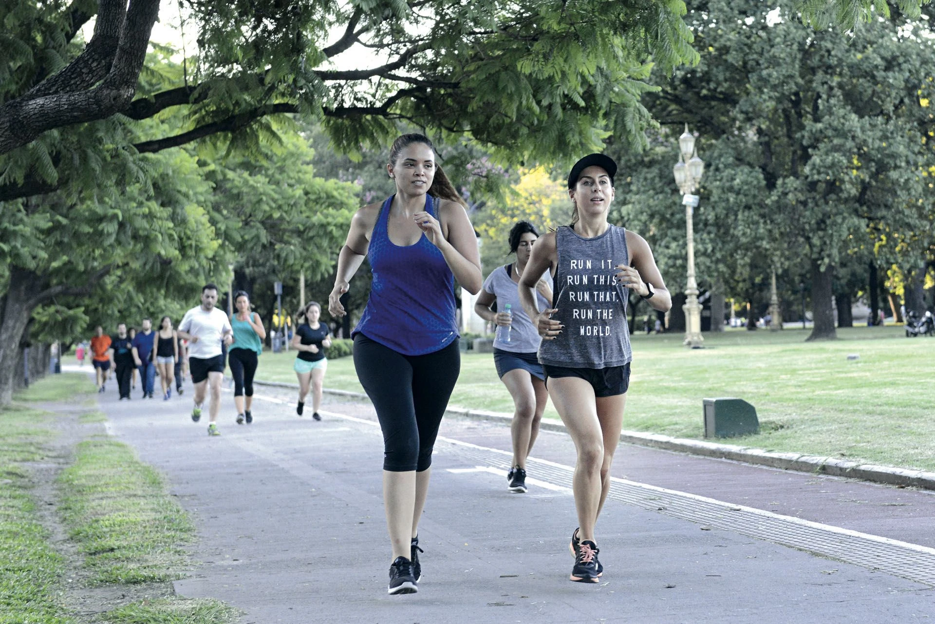 Correr y perseguir los propios objetivos y sueños. De eso se trata.