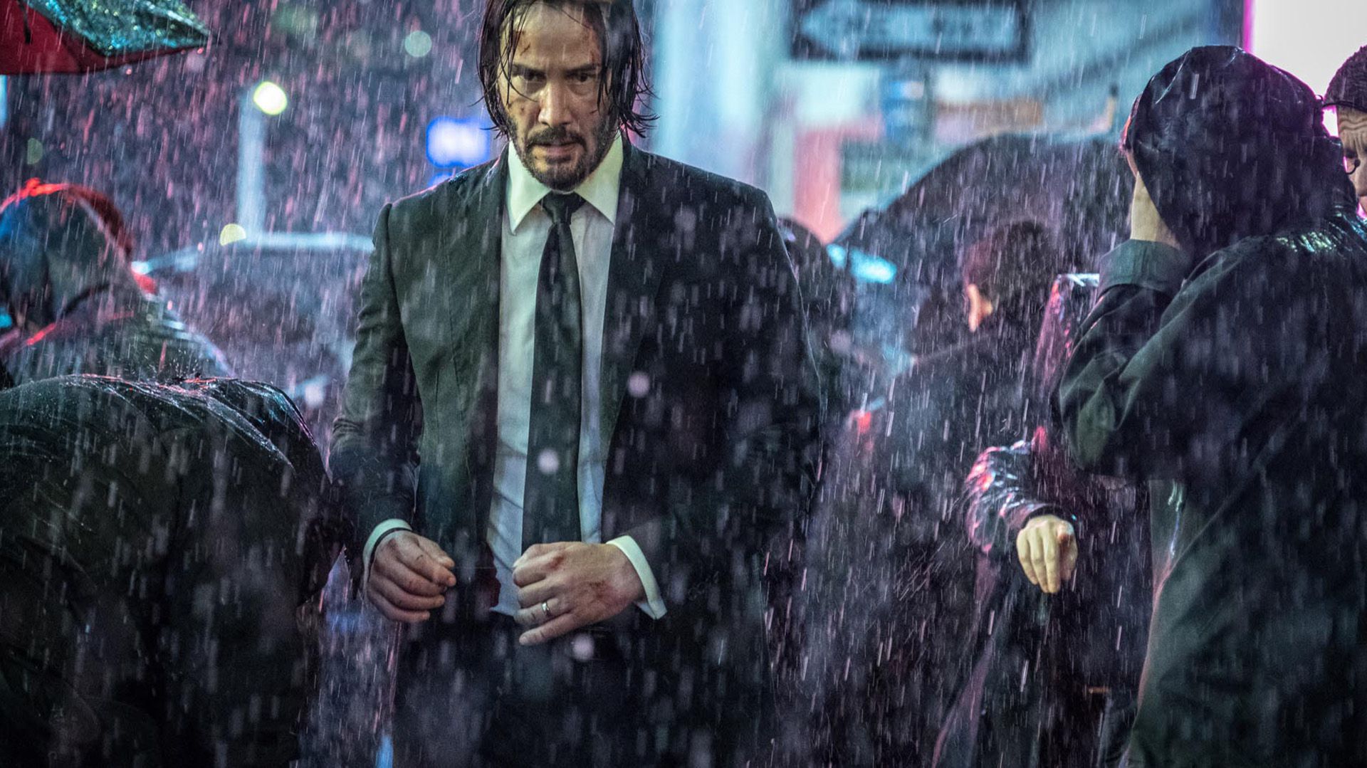 En John Wick 3, Parabellum Keanu Reeves es un asesino a sueldo que lucha por su vida en Nueva York.