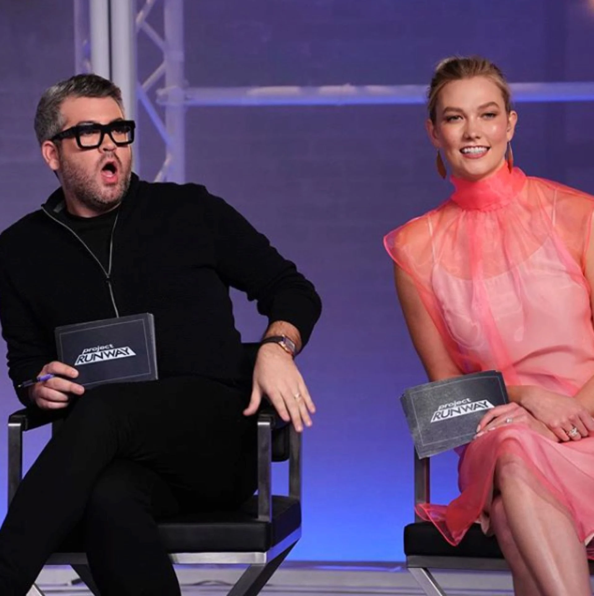 Exigente jurado en el reality show Proyect Runway