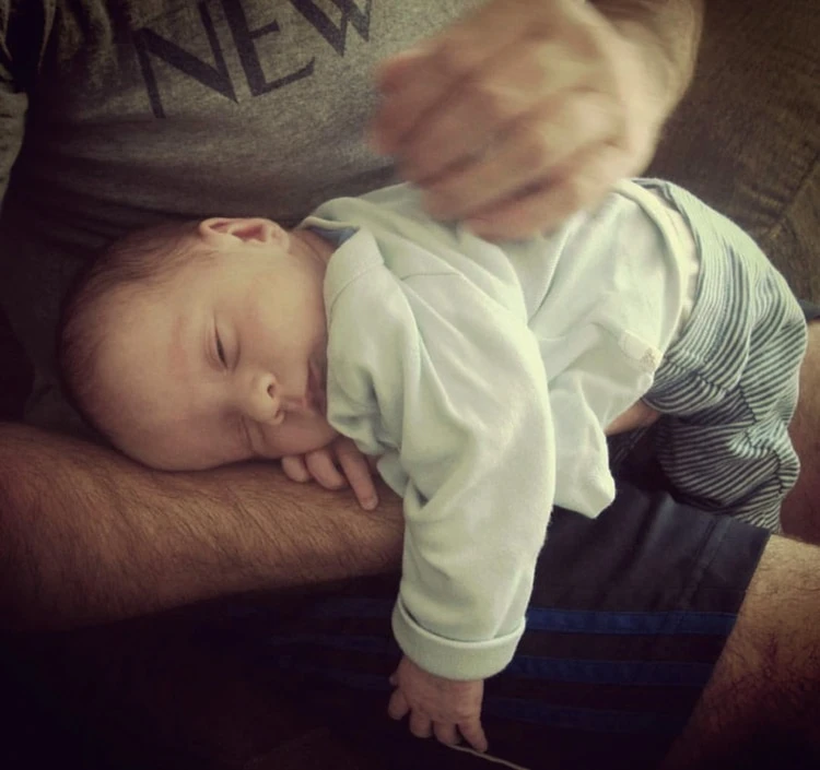 Felipe, recién nacido.