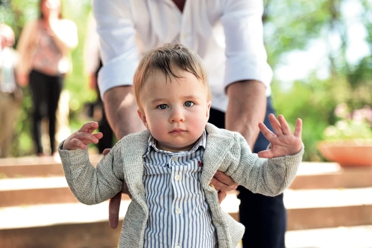 Los primeros pasos de Felipe.