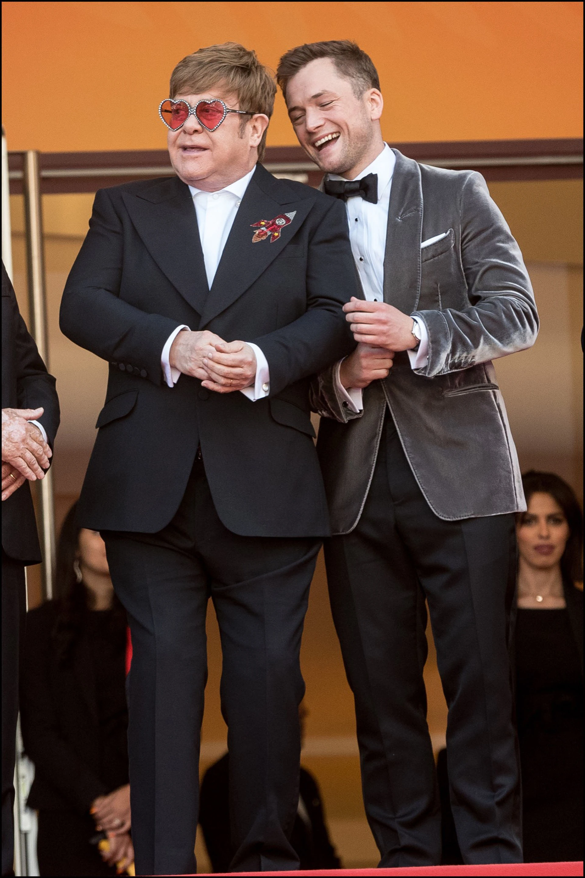 Elton John y Taron Egerton cantaron juntos Rocketman y emocionaron al público.