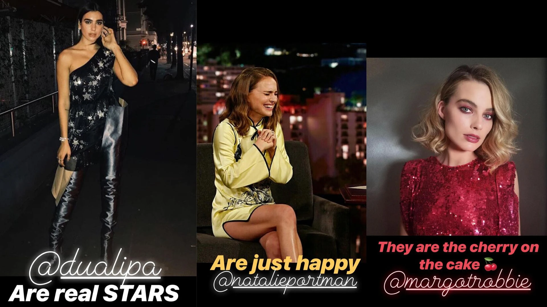 The Attico en su cuenta de IG les dedica un espacio a sus “chicas” celebrities.