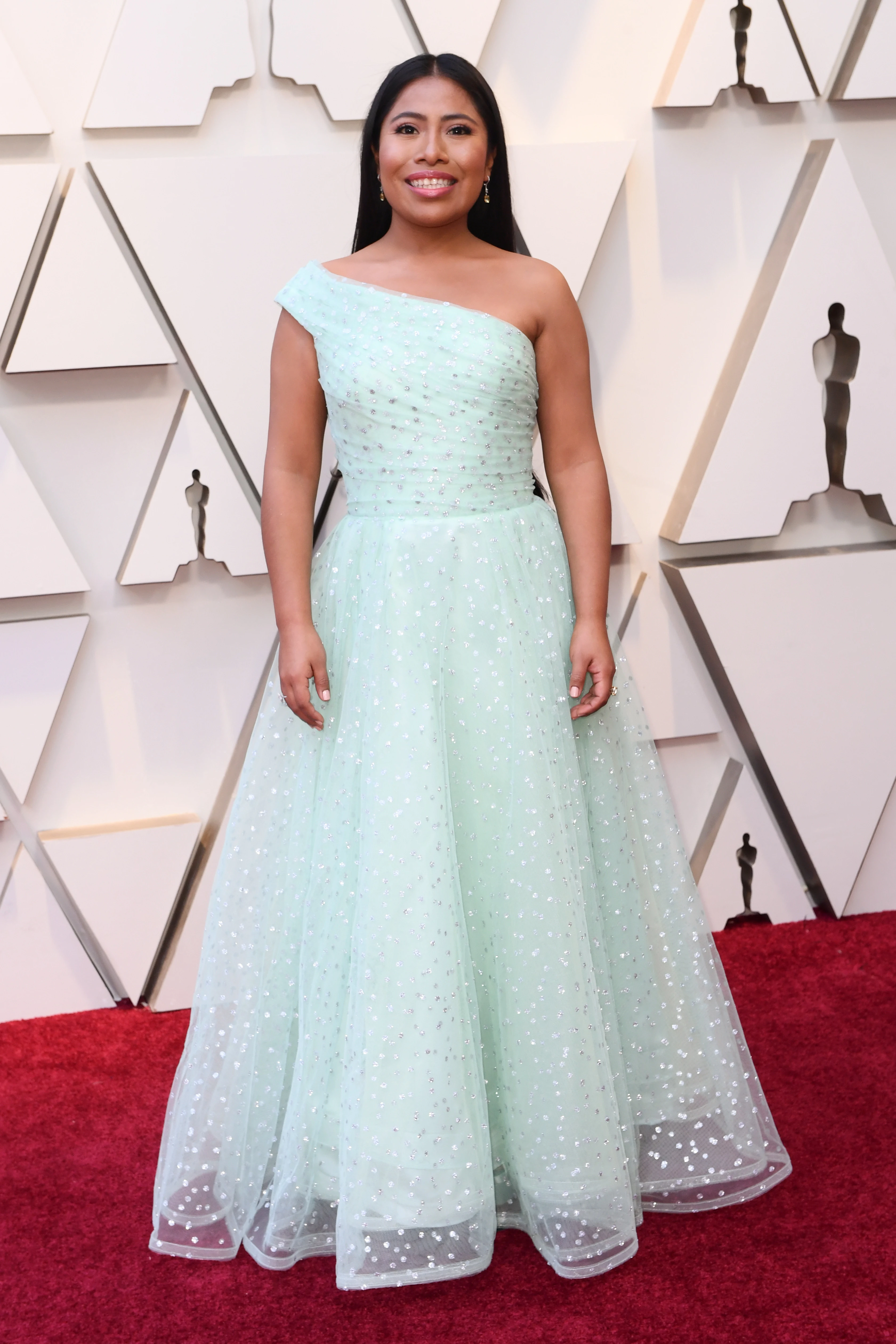 Mandatory Credit: Photo by David Fisher/REX/Shutterstock (10112734cg) Yalitza Aparicio 91st Annual Academy Awards, Arrivals, Los Angeles, USA - 24 Feb 2019