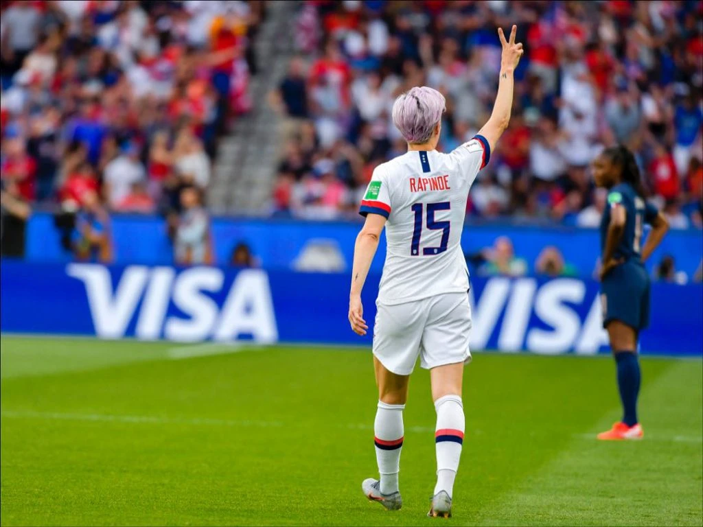 MEGAN RAPINOE FUTBOLISTA ESTADOS UNIDOS