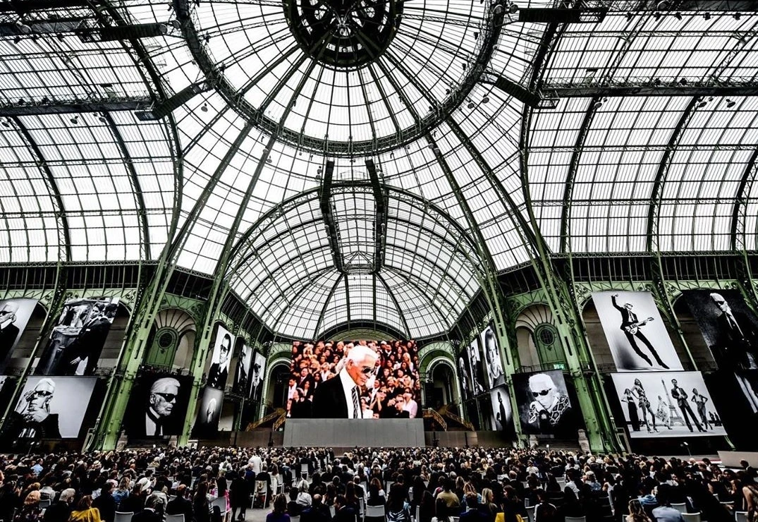 KARL LAGERFELD TRIBUTO HOMENAJE WHITE SHIRT