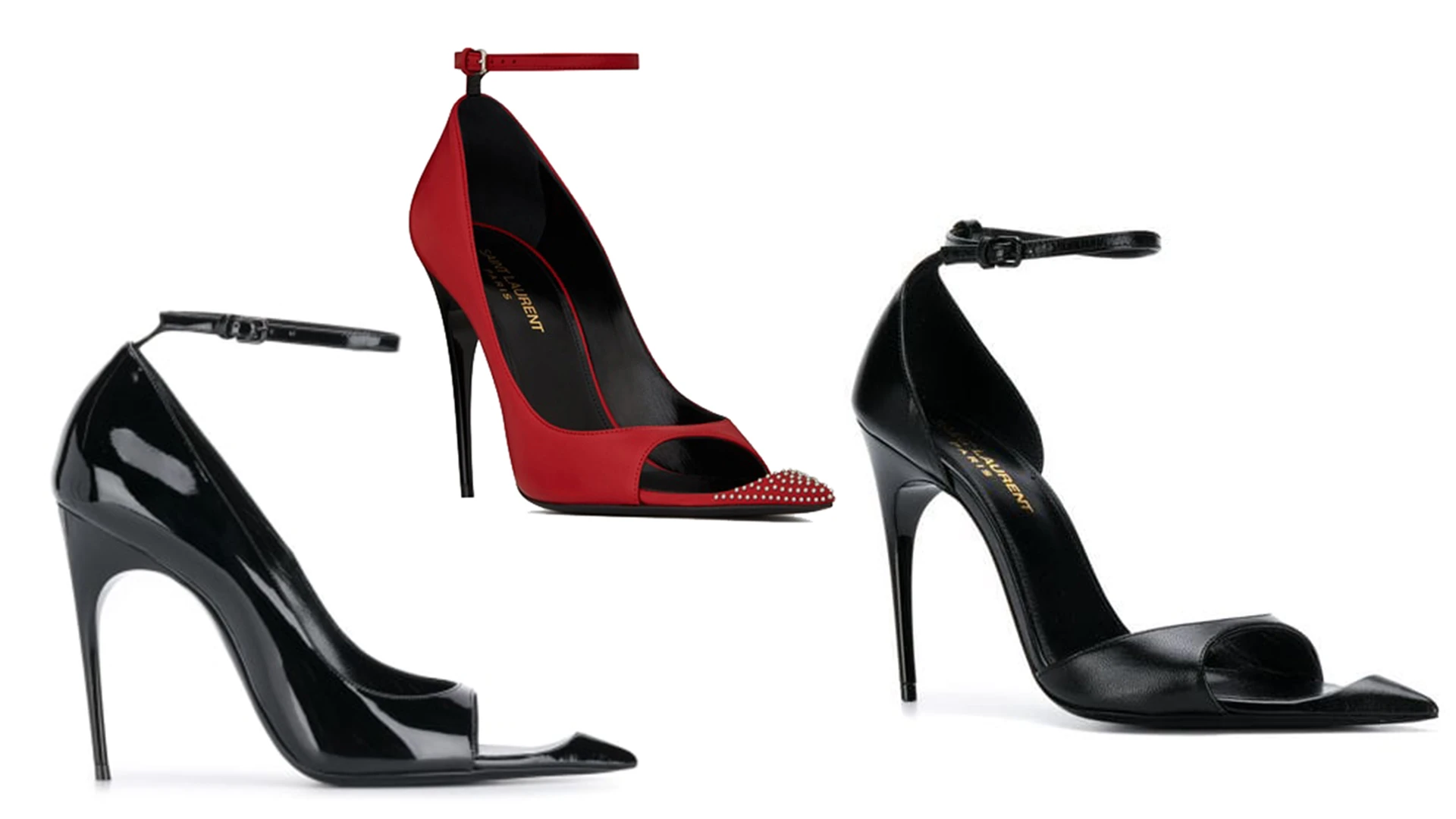 Las distintas versiones de las sandalias.