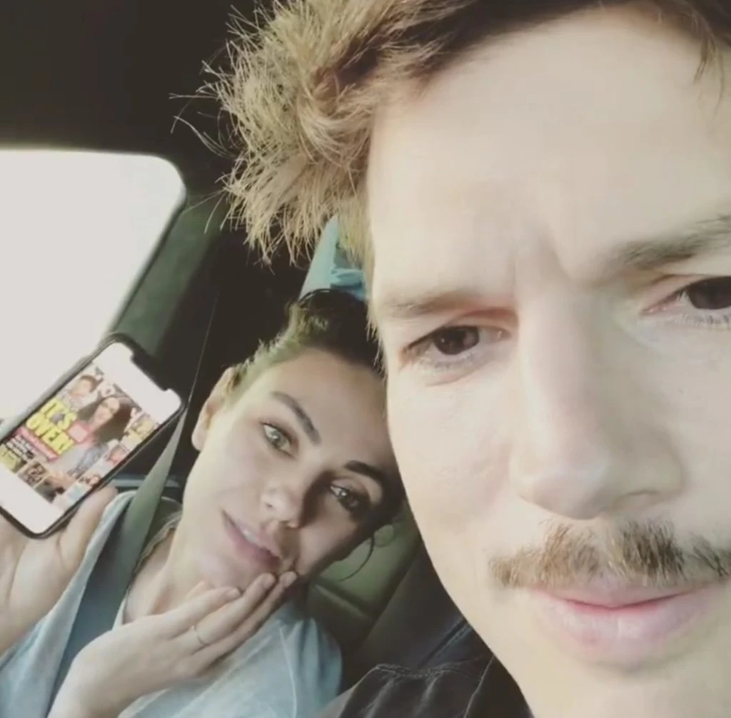 INSTAGRAM CANCION MILA KUNIS ASHTON KUTCHER PAREJA