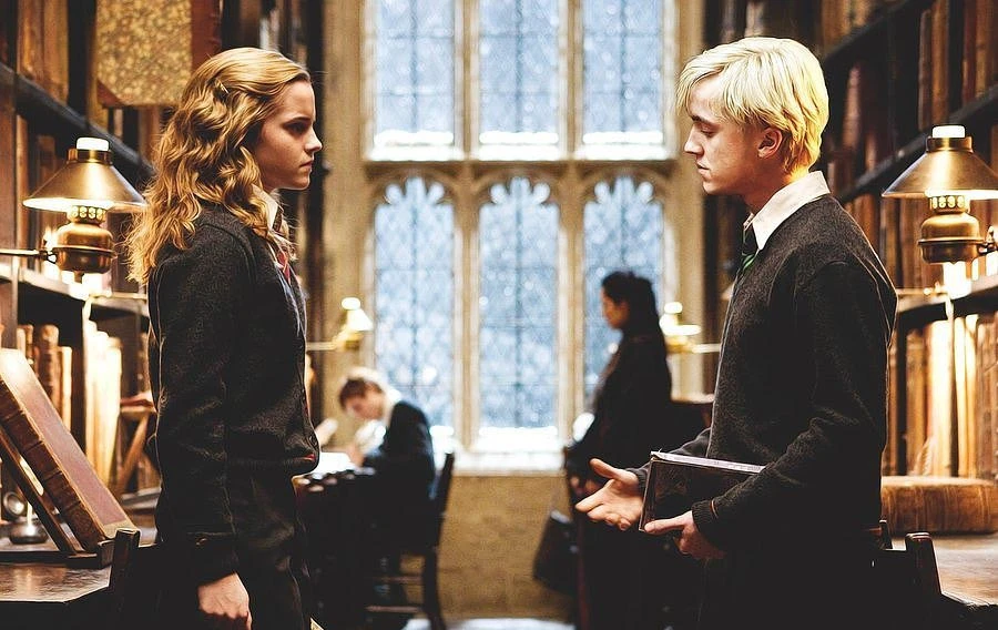 Emma Watson Tom Felton Malfoy