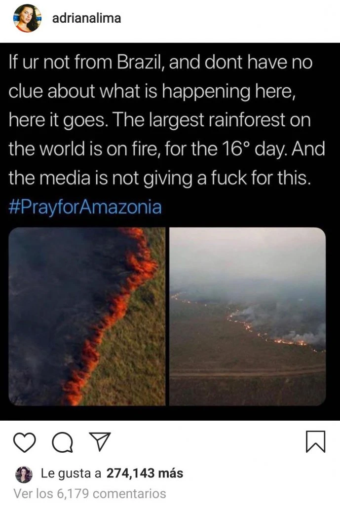 Incendio Amazonas Medio Ambiente