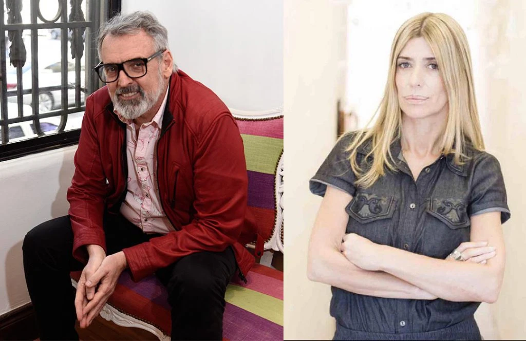 Los diseñadores Benito Fernández y Suami Deleis Suami Delelis de Vevû