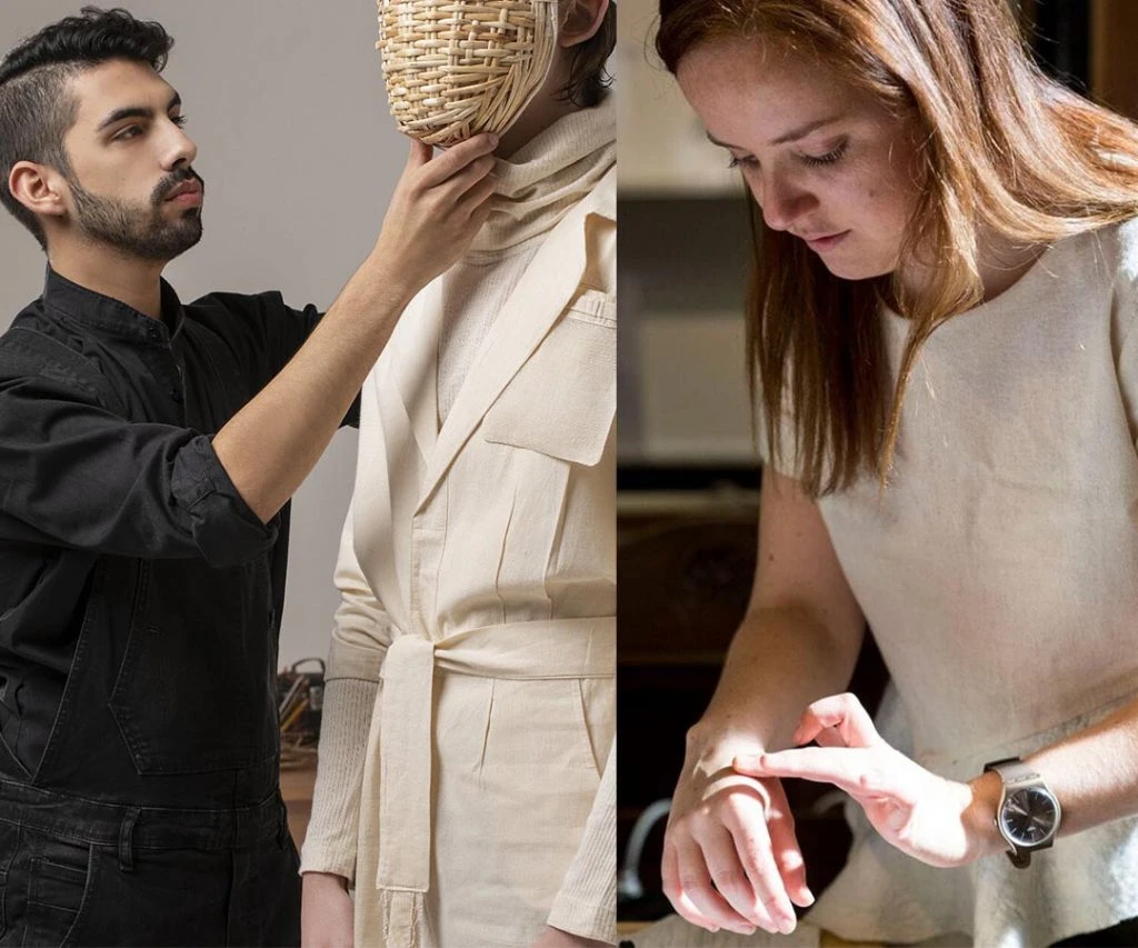 Los diseñadores Mauro Pesoa y Sabrina Rodríguez Uzal. 