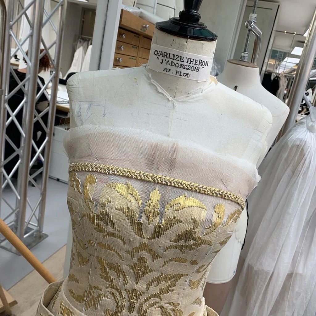 Vestido que usó Charlize Theron