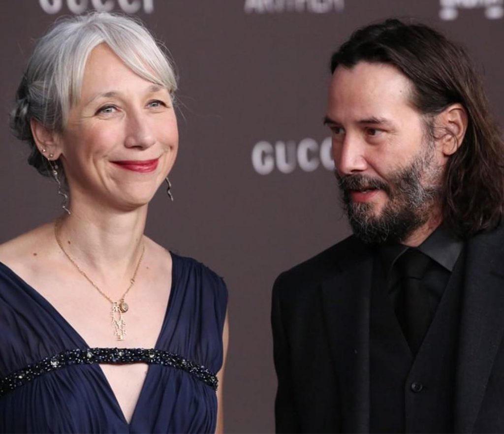 Esta es la novia de Keanu Reeves (hacía más de 10 años que no