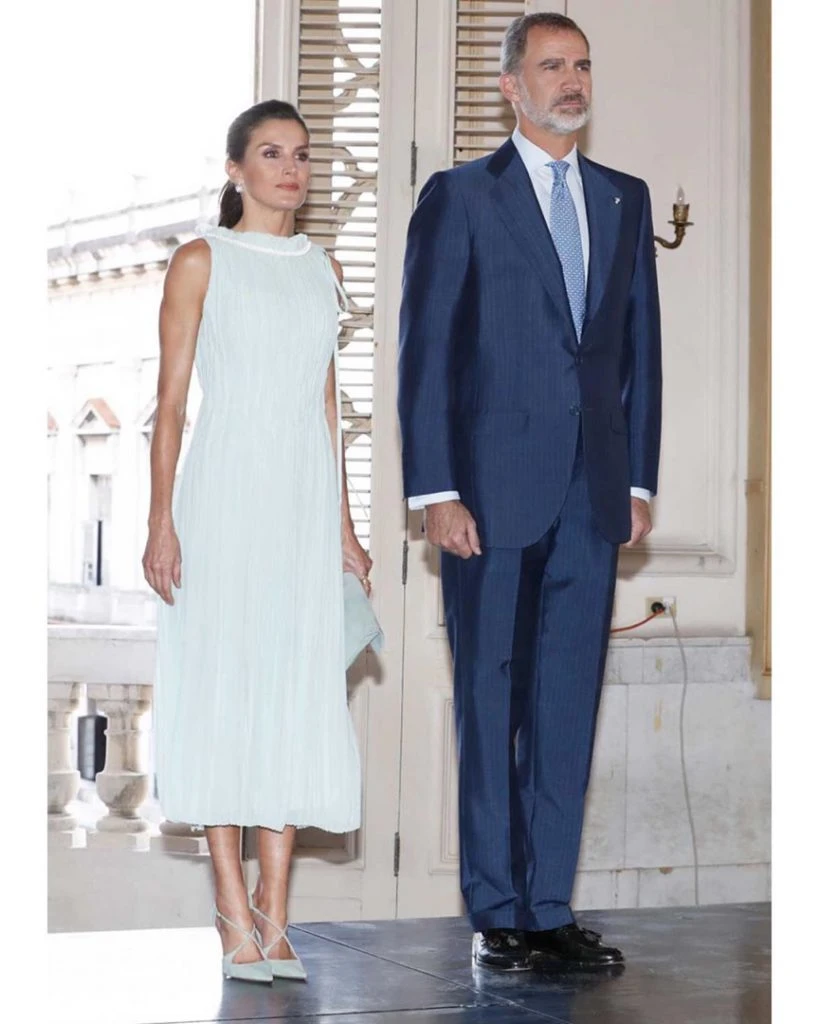 Los Reyes de España en visita oficial en Cuba.