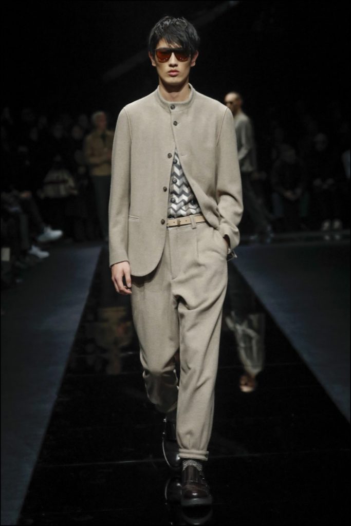 DESFILE GIORGIO ARMANI HOMBRE