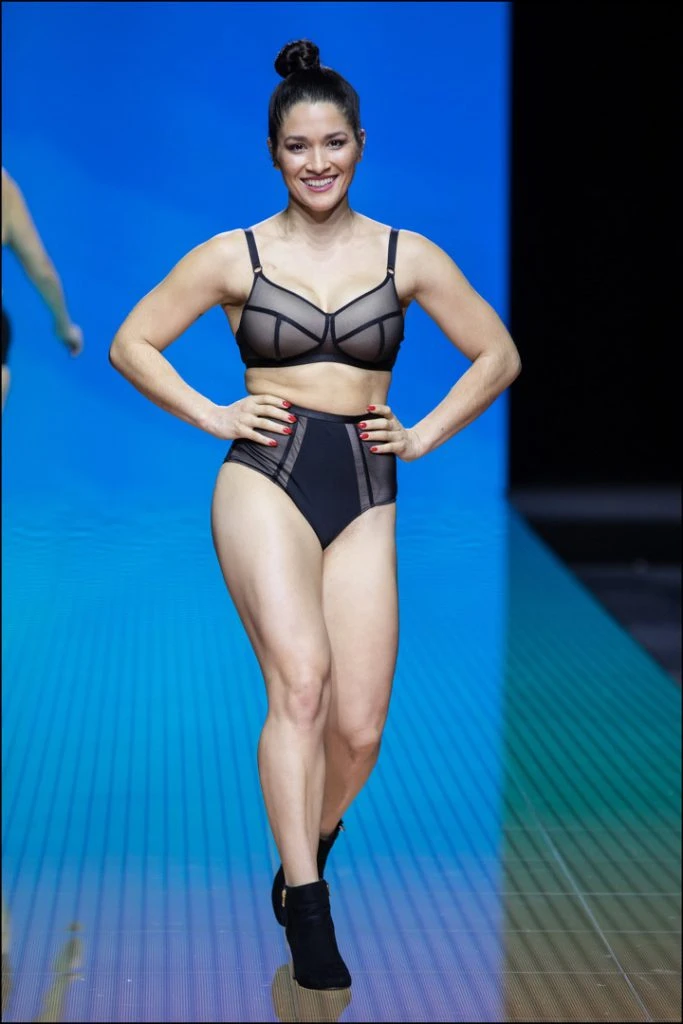 Défilé de mode "The Selection" lors du Salon international de la lingerie à Paris. Le 18 janvier 2020 --- The Selection show during the Salon international de la lingerie in Paris. On january 18th 2020