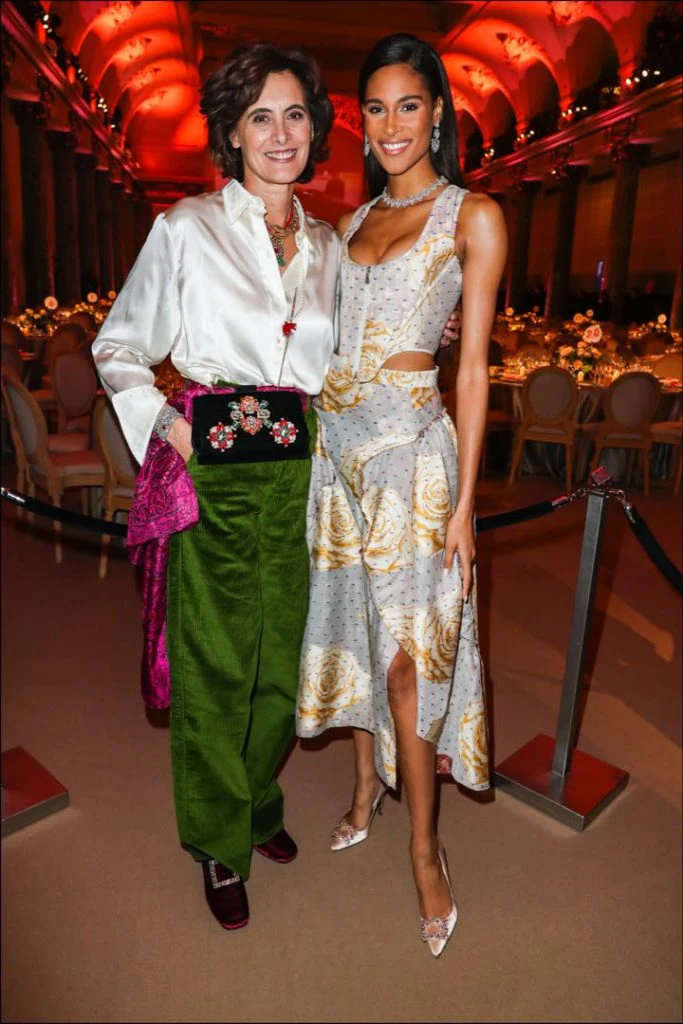 Ines de la Fressange y Cindy Bruna