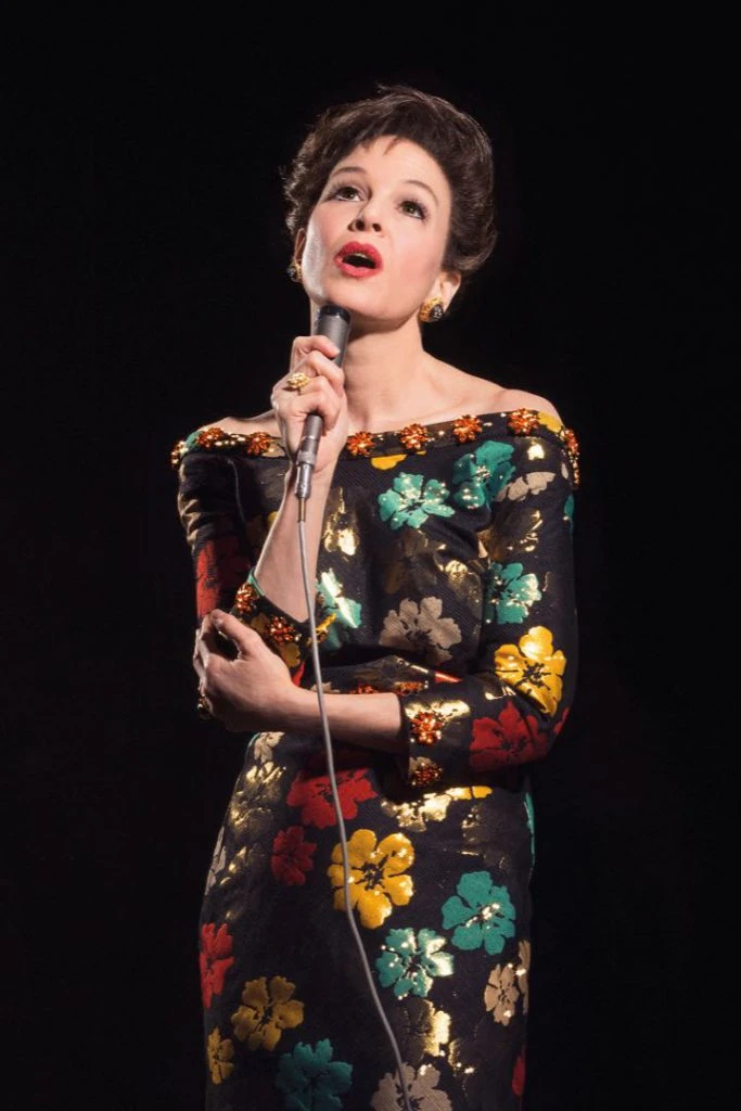 Renée Zellweger en su fabulosa interpretación de Judy Garland. 