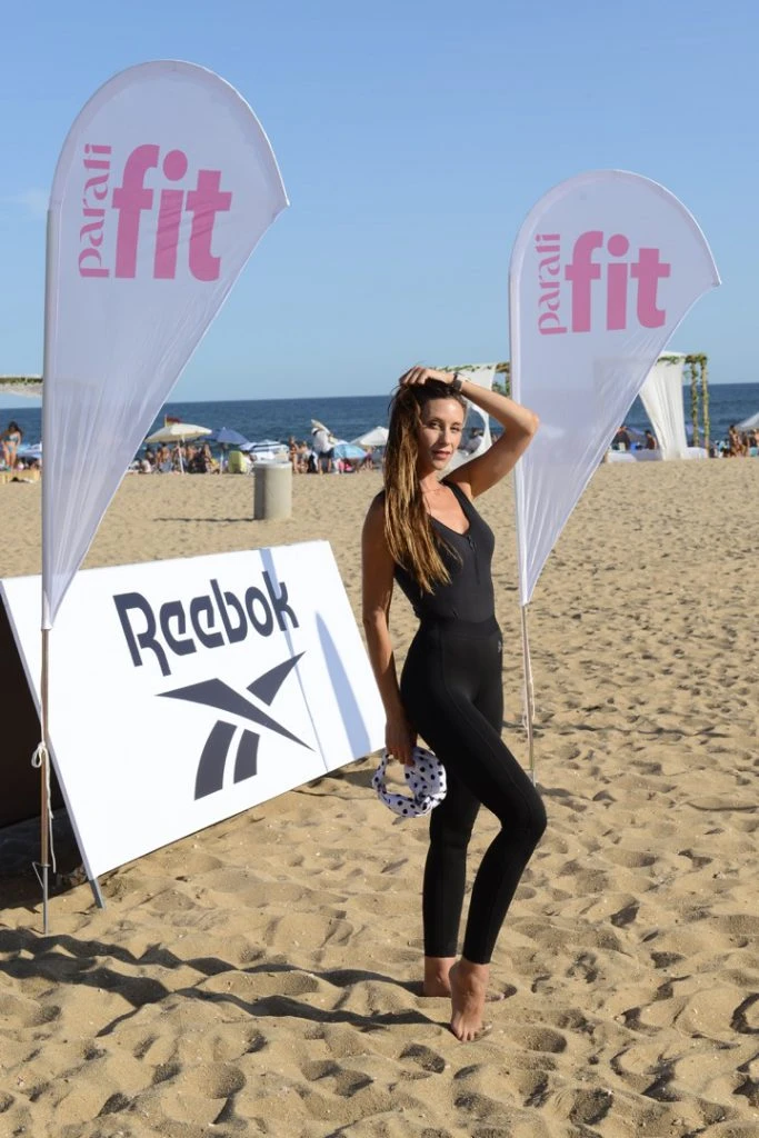 Cecilia Amaro, la profesora uruguaya de hata yoga, en Punta del Este. Foto: Julio Ruiz. 