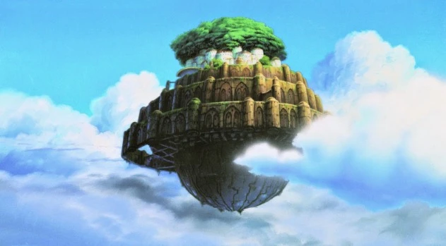 CASTILLO EN EL CIELO GHIBLI NETLIX 2