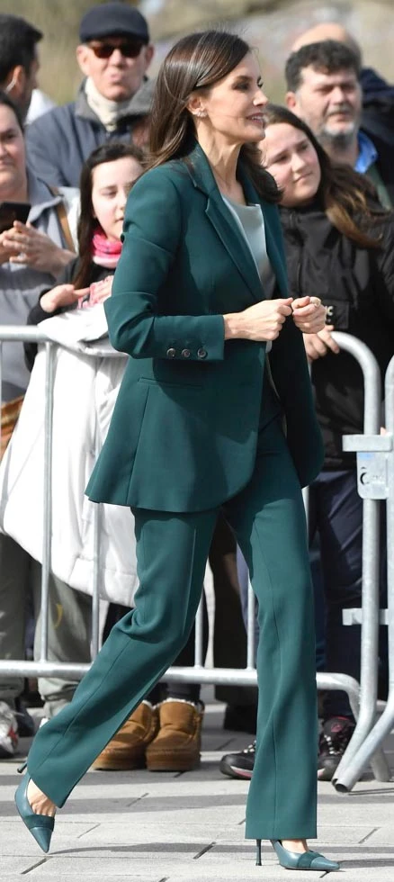 El look color block de Letizia.