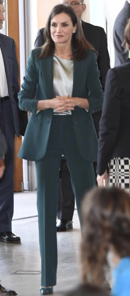 El look color block de Letizia.