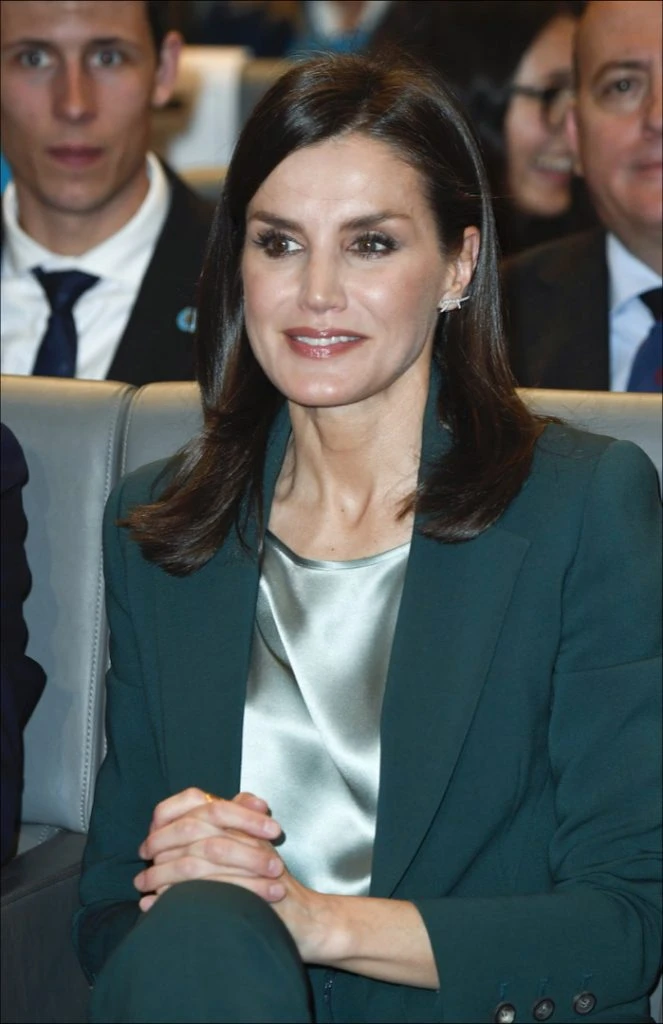 El look color block de Letizia.