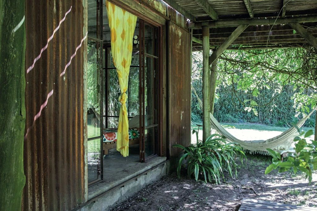 Una vista interior de la galería