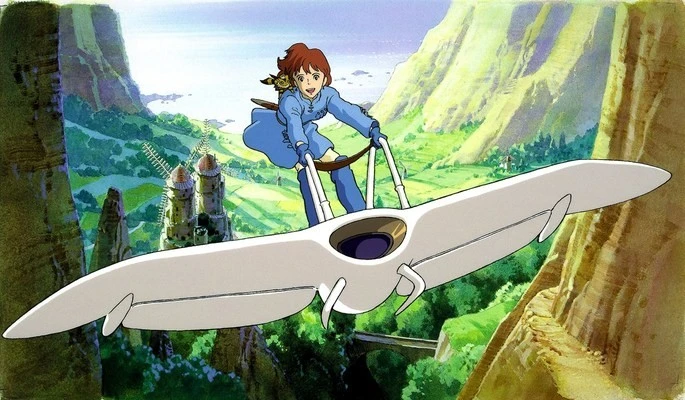NAUSICAA DEL VALLE DEL VIENTO GHIBLI NETFLIX