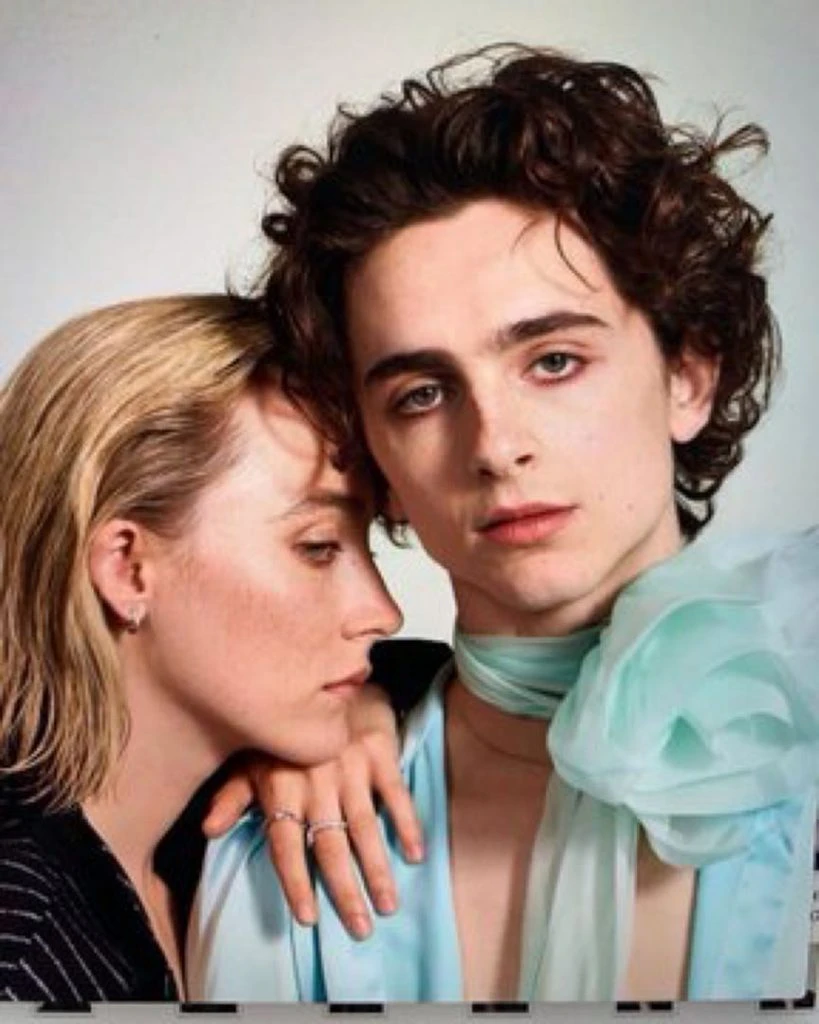 THIMOTHEE CHALAMET SAOIRSE RONAN EDITORIAL