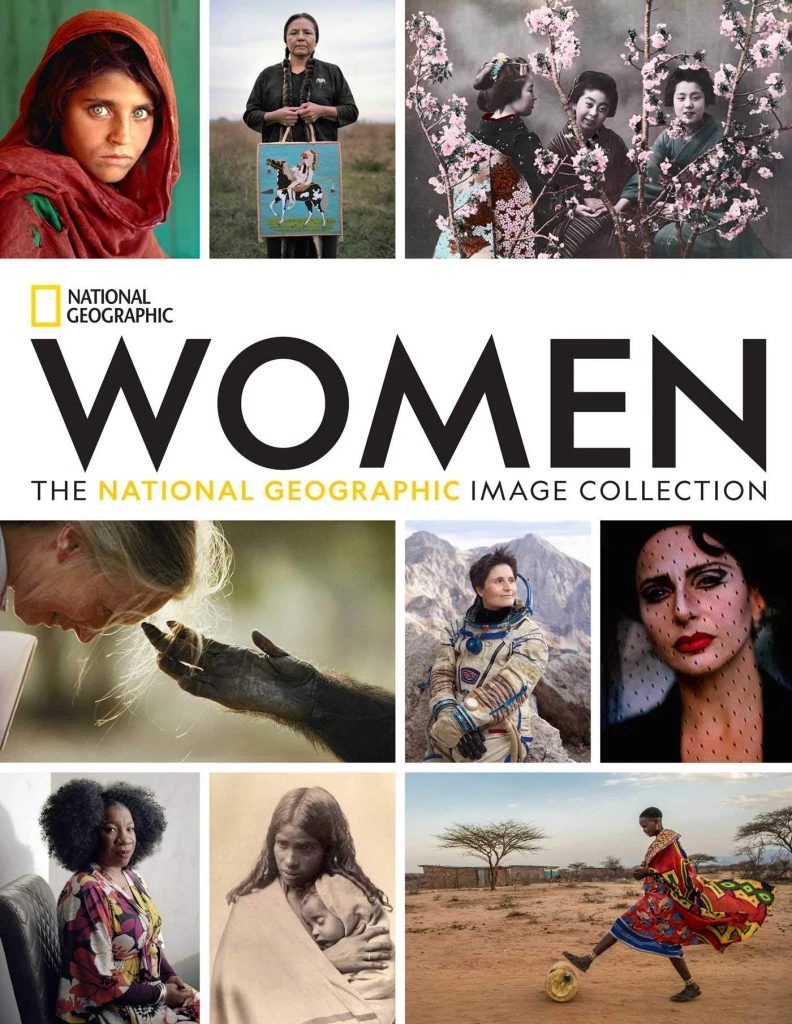El libro “Women: The National Geographic Image Collection” (Mujeres: La colección de imágenes de National Geographic) .