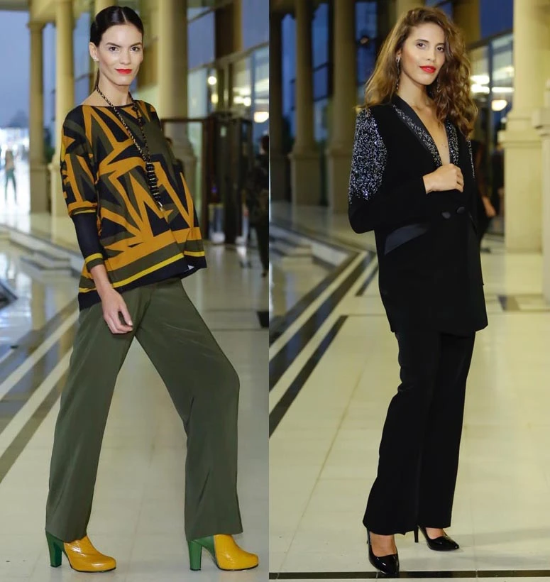 La nueva colección de Adriana Costantini se inspira en los colores de la naturaleza otoñal. 