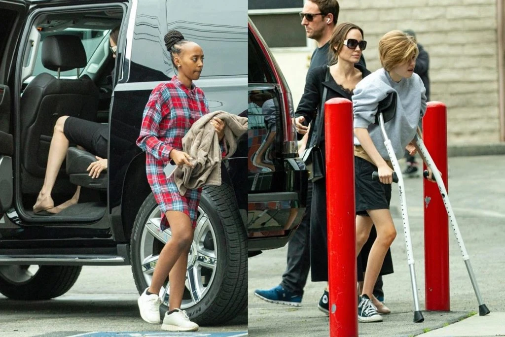 ANGELINA JOLIE HIJOS HIJAS