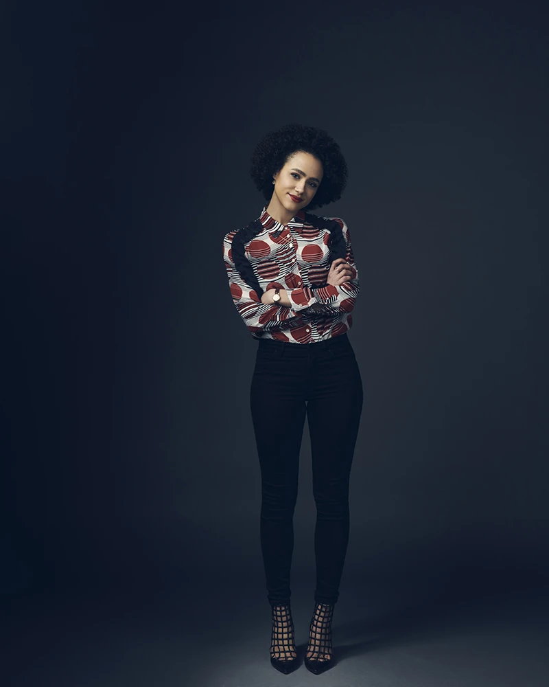 Nathalie Emmanuel, la nueva heroína de la comedia romántica. Cuatro bodas y un funeral