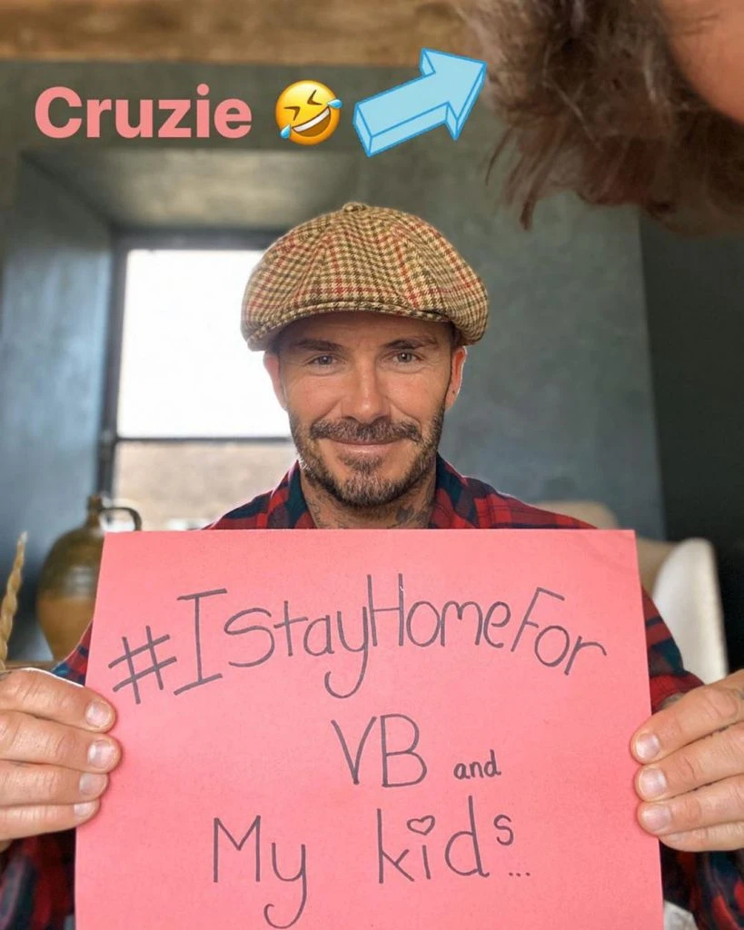 David Beckham Coronavirus